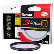 Изображение товара Светофильтр Rekam S PRO SLIM UV+Protection 55 мм (UV 55-SMC2LC)