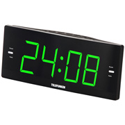 Изображение товара Радио-часы Telefunken TF-1587 Black/Green