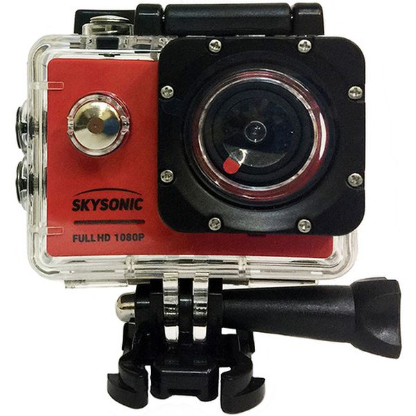 Изображение товара Видеокамера экшн Skysonic Just Red/черный