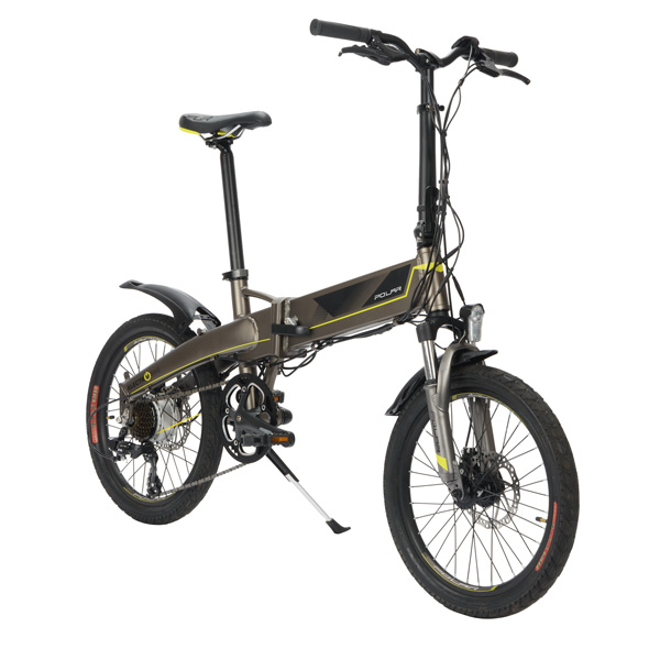 Электрический велосипед Polar PBK 2007S Grey/Yellow