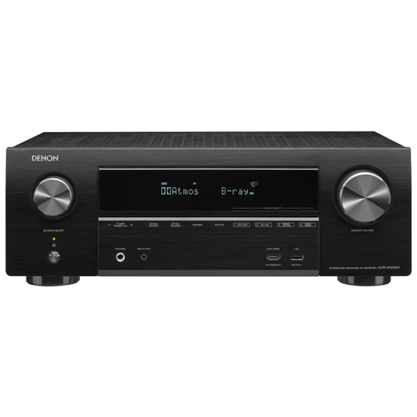 фото Ресивер denon avr-x1500h black