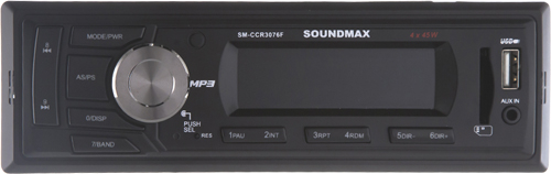 Изображение товара USB-Автомагнитола Soundmax SM-CCR3076F