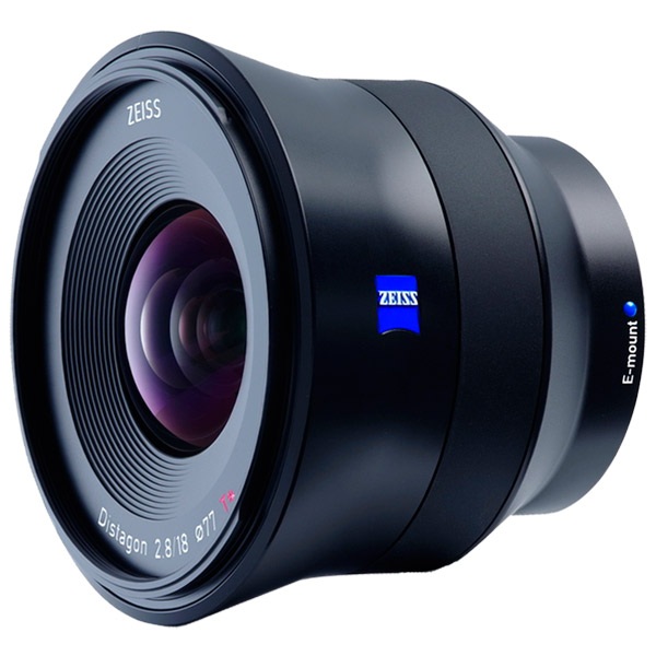 фото Объектив премиум carl zeiss batis 2.8/18 e для камер sony (байонет е)