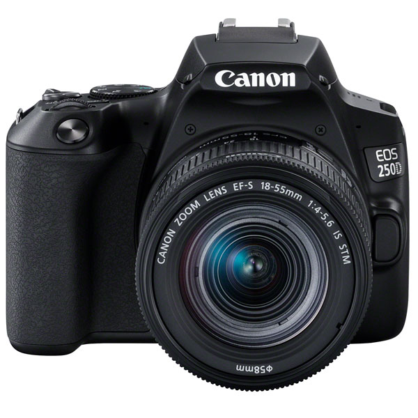 Изображение товара Фотоаппарат зеркальный Canon EOS 250D EF-S 18-55 IS STM Kit Black