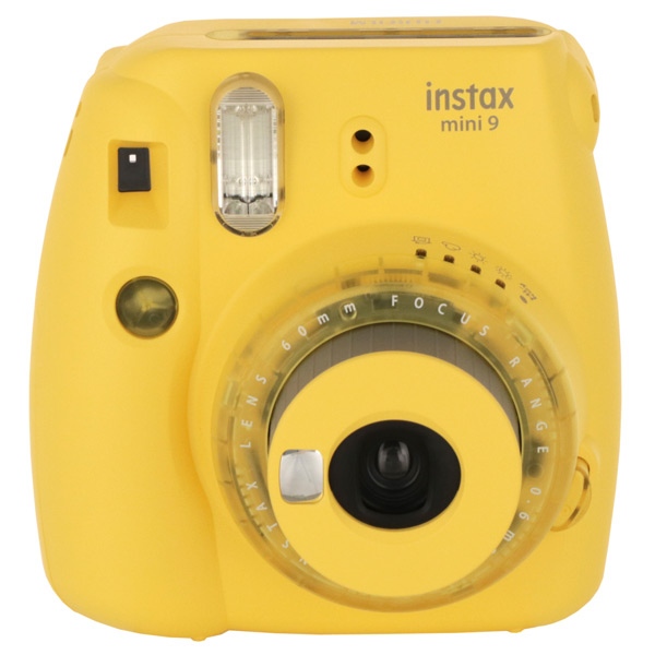 Изображение товара Фотоаппарат моментальной печати Fujifilm INSTAX MINI 9 CLEAR YELLOW