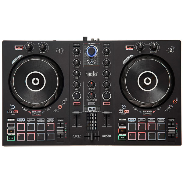 Контроллер для DJ Hercules DJ Control Inpulse 300 черный