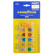 Изображение товара Набор предохранителей 10 шт. Goodyear GY003051 Mini 10