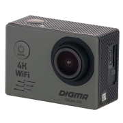 Изображение товара Видеокамера экшн Digma DiCam 300 серая