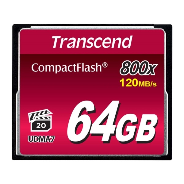 Карта памяти Transcend 64GB (TS64GCF800)