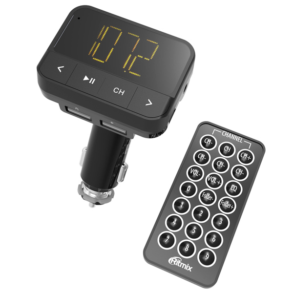 Изображение товара Автомобильный FM-модулятор Ritmix FMT-B200