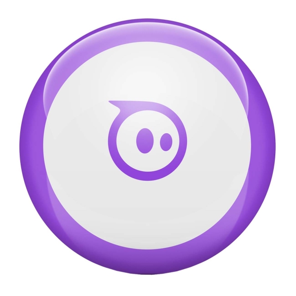 фото Радиоуправляемый робот sphero mini purple, app-enabled robotic ball (m001purw)