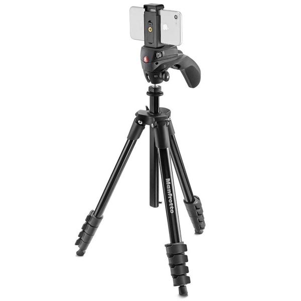 Штатив Manfrotto MKSCOMPACTACNBK (с держателем для смартфона) фото