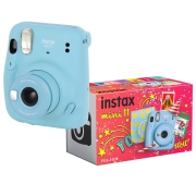 Изображение товара Фотоаппарат моментальной печати Fujifilm Instax Mini 11 Party Set Blue