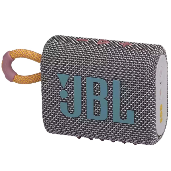 фото Беспроводная акустика jbl go 3 grey (jblgo3gry)