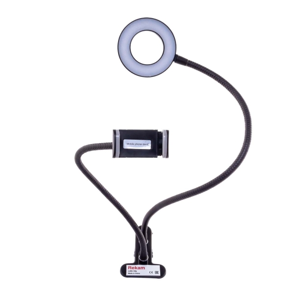 фото Лампа светодиодная с держателем для смартфона rekam led-10s