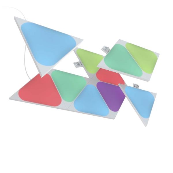 фото Умный свет nanoleaf shapes mini triangles exp.packs(nl48-1001tw-10pk)