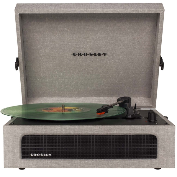 фото Виниловый проигрыватель crosley voyager, grey (cr8017a-gy4)