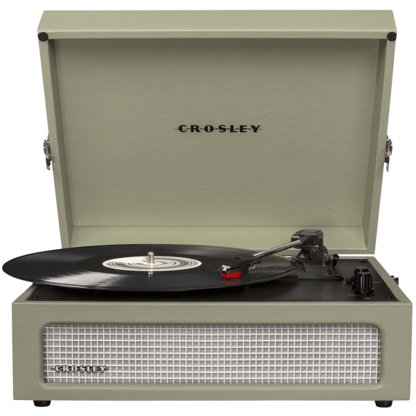 фото Виниловый проигрыватель crosley voyager, sage (cr8017a-sa4)