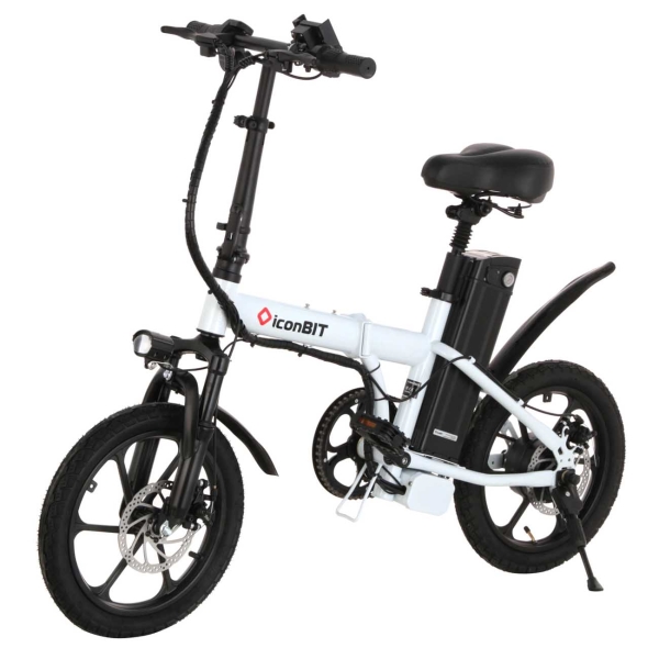 iconBIT E-Bike K216, White (XLR3033)