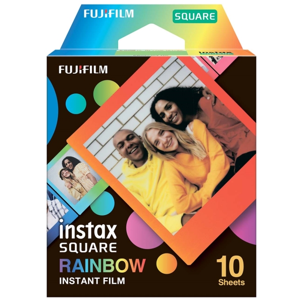фото Картридж для фотоаппарата fujifilm instax square rainbow ww 1