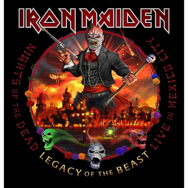 Parlophone Iron Maiden:NightsOfDeadLiveInMexico:Ltd180Black