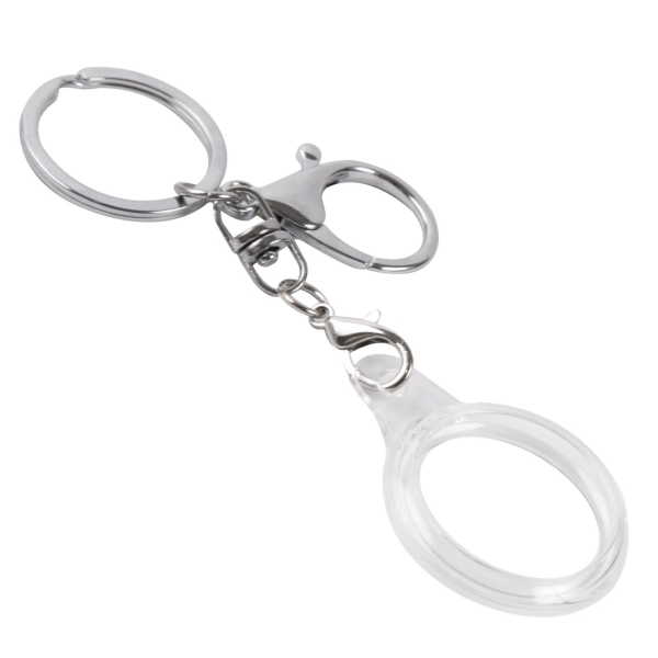 Изображение товара Чехол-брелок для AirTag Red Line TPU прозрачный