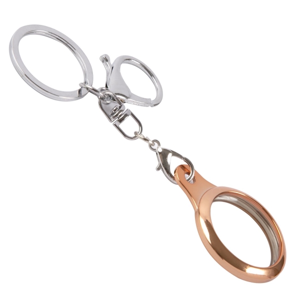 Изображение товара Чехол-брелок для AirTag Red Line TPU розовое золото