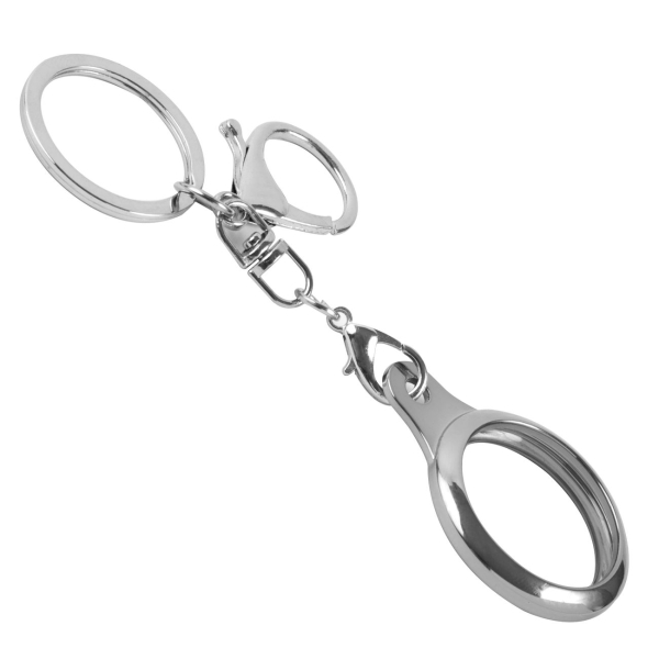 Изображение товара Чехол-брелок для AirTag Red Line TPU серебристый