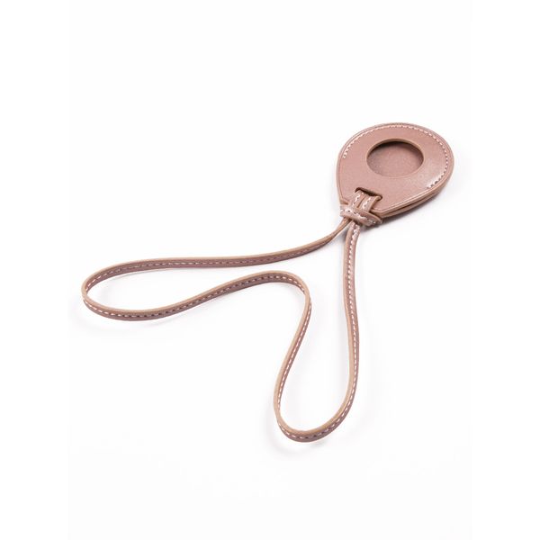 Изображение товара Чехол-подвеска для AirTag Red Line кожа розовое золото