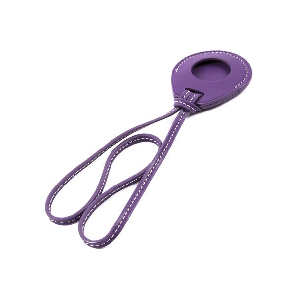 Изображение товара Чехол-подвеска для AirTag Red Line кожа фиолетовый