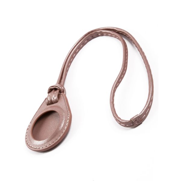 Изображение товара Чехол-подвеска для AirTag Red Line экокожа розовое золото