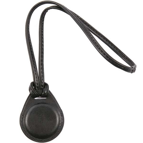 Изображение товара Чехол-подвеска для AirTag Red Line экокожа черный