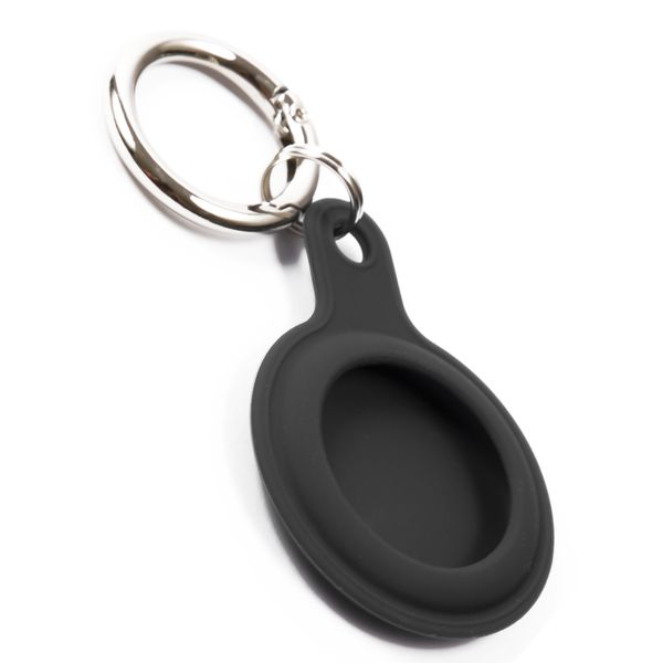 Изображение товара Чехол-брелок для AirTag Red Line Mini рельефный, черный