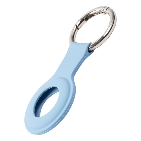 Изображение товара Чехол-брелок для AirTag Red Line Simple голубой