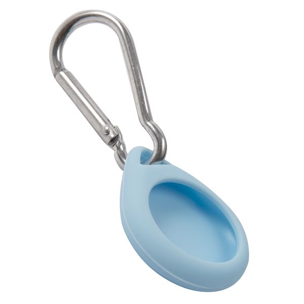 Изображение товара Чехол-брелок для AirTag Red Line треугольник силикон голубой