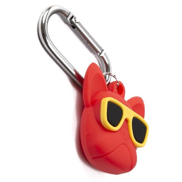 Изображение товара Чехол-брелок для AirTag Red Line силикон дизайн 2