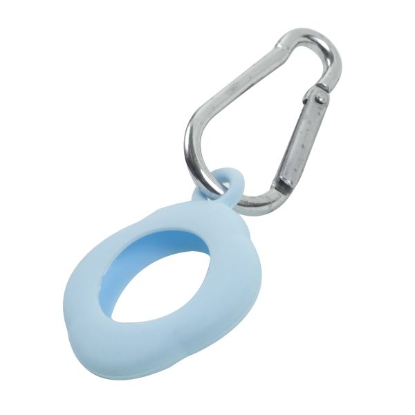 Изображение товара Чехол-брелок для AirTag Red Line облако силикон голубой