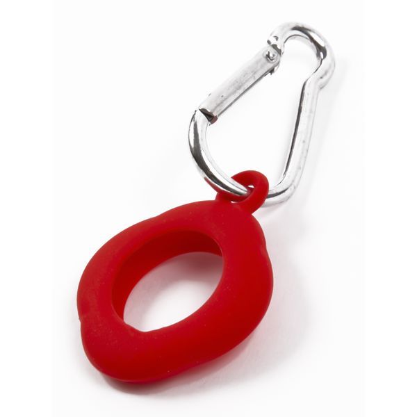 Изображение товара Чехол-брелок для AirTag Red Line облако силикон красный