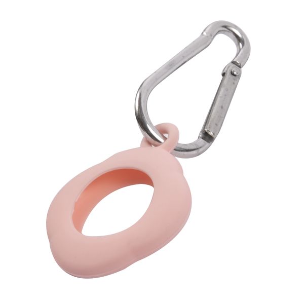 Изображение товара Чехол-брелок для AirTag Red Line облако силикон розовый