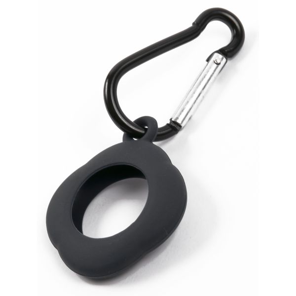 Изображение товара Чехол-брелок для AirTag Red Line облако силикон черный