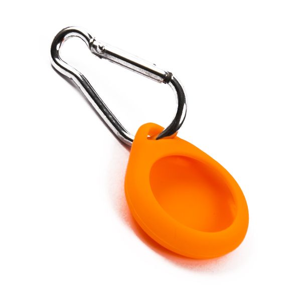 Изображение товара Чехол-брелок для AirTag Red Line треугольник силикон оранжевый