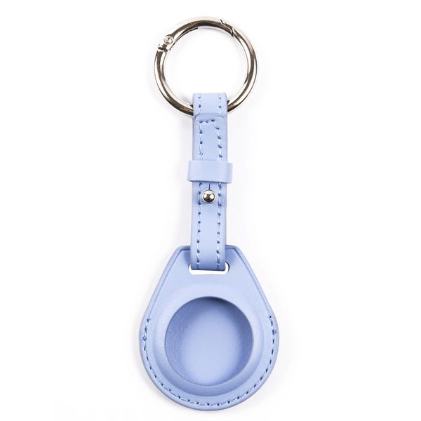 Изображение товара Чехол-брелок для AirTag Red Line экокожа голубой