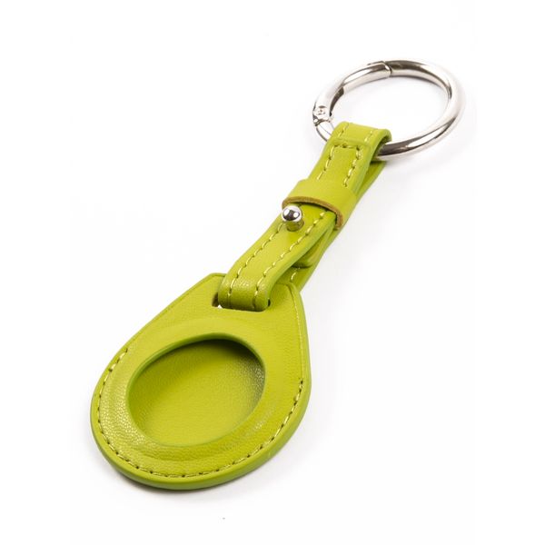 Изображение товара Чехол-брелок для AirTag Red Line экокожа зеленый