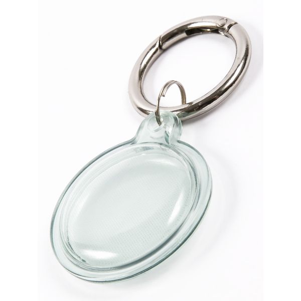 Изображение товара Чехол-брелок для AirTag Red Line двусторонний полимер зеленый