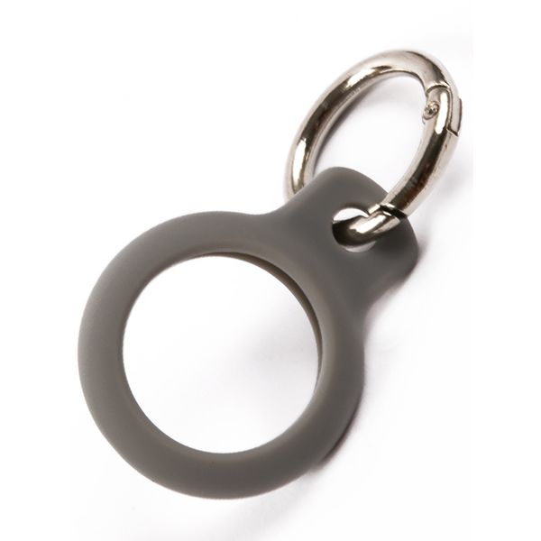 Изображение товара Чехол-брелок для AirTag Red Line двусторонний силикон серый