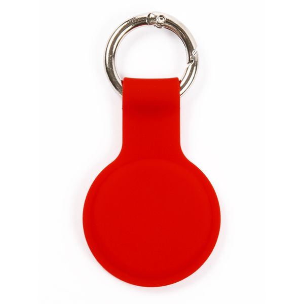 Изображение товара Чехол-брелок для AirTag Red Line силикон красный