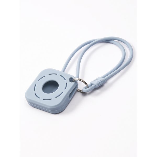 Изображение товара Чехол-подвеска для AirTag Red Line квадат силикон деним