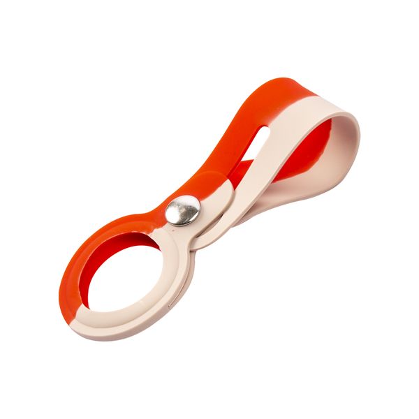 Изображение товара Чехол-подвеска для AirTag Red Line силикон красный/оранжевый/бежевый