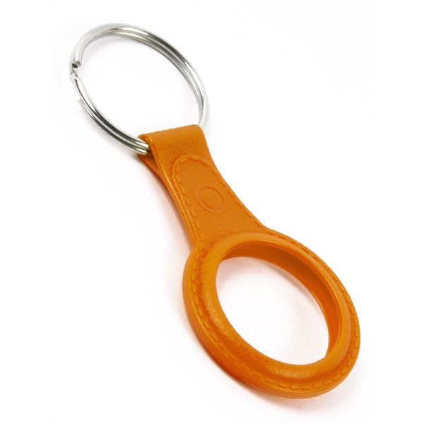 Изображение товара Чехол-брелок для AirTag Red Line двусторонний силикон оранжевый