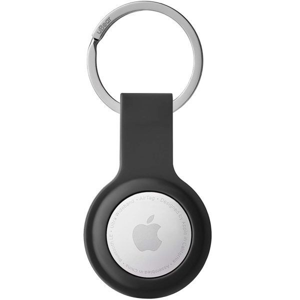Изображение товара Чехол-брелок для AirTag uBear Touch Ring Case черный